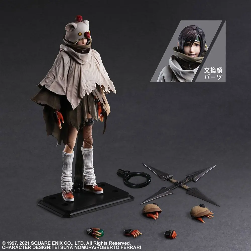Final Fantasy VII Remake Play Arts Kai Actionfigur Yuffie Kisaragi 26 cm Produktfoto