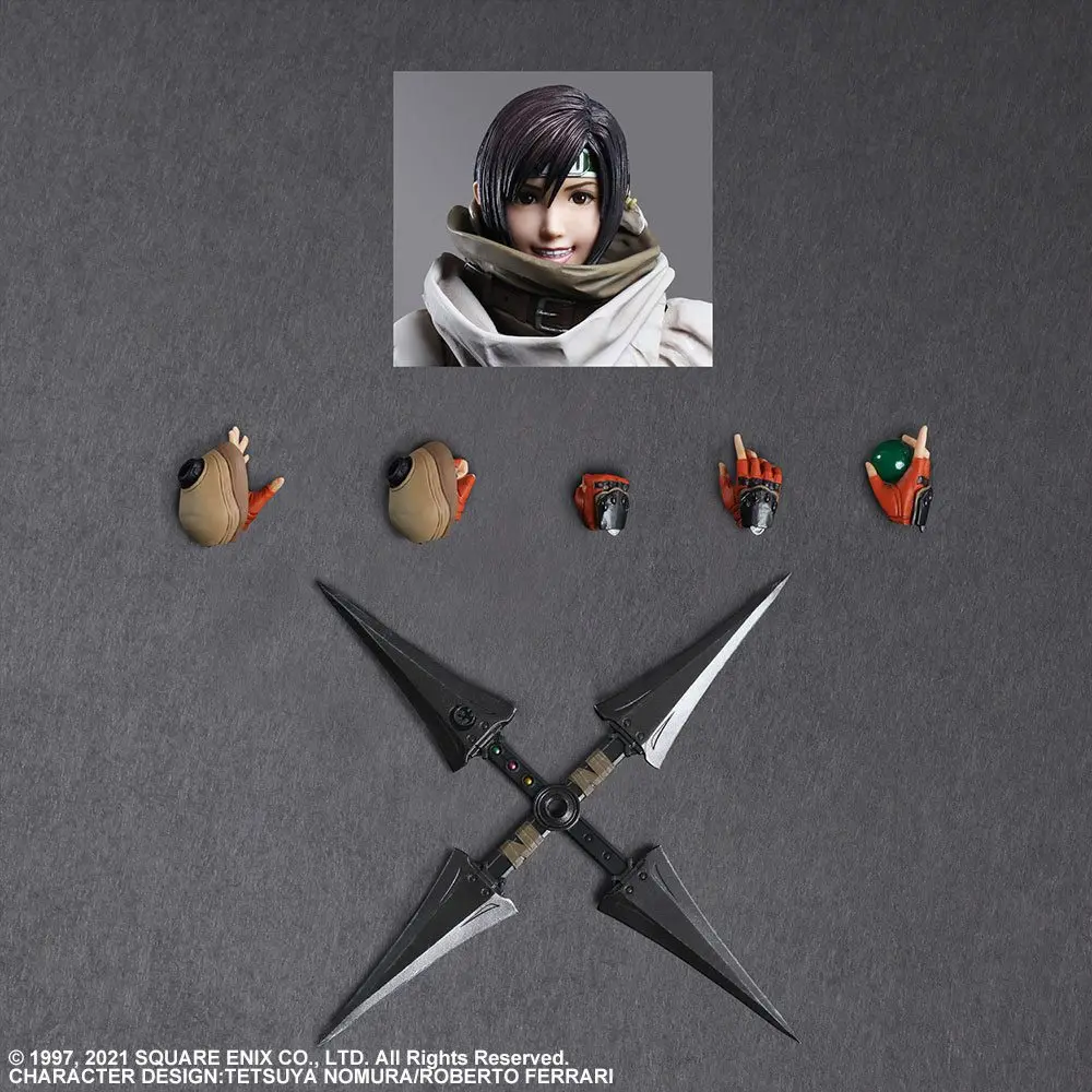 Final Fantasy VII Remake Play Arts Kai Actionfigur Yuffie Kisaragi 26 cm Produktfoto