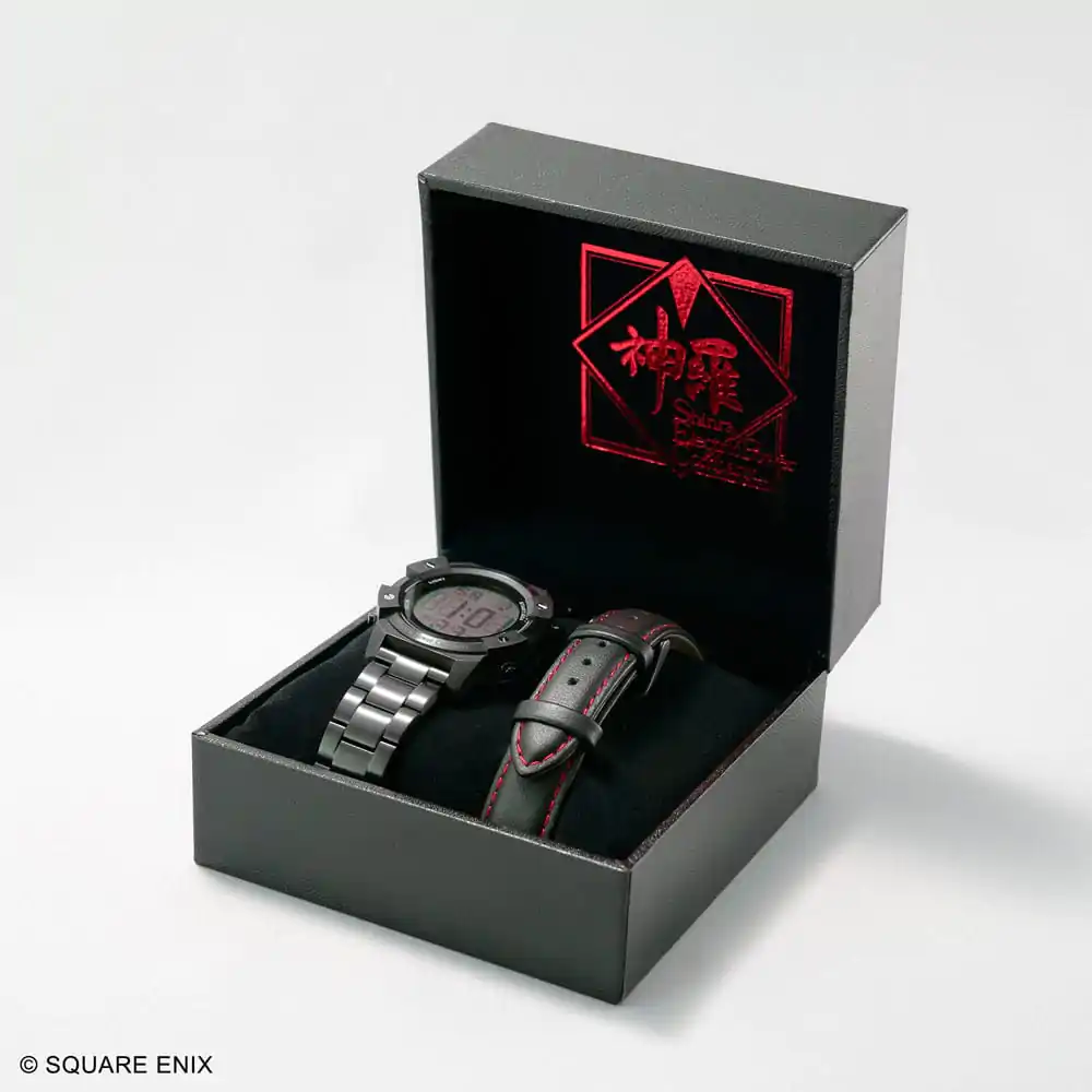 Final Fantasy VII Remake LCD-Armbanduhr Shinra Produktfoto