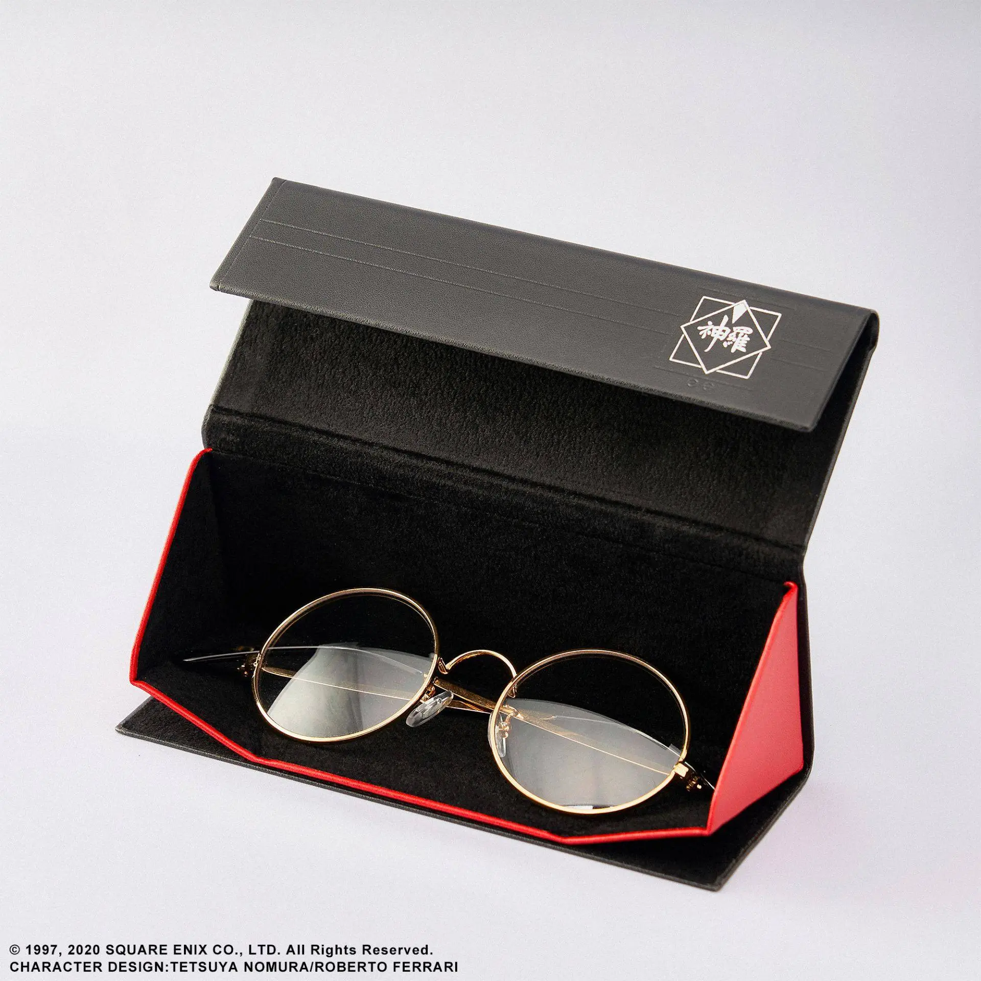 Final Fantasy VII Remake Foldable Eyeglass Case - Shinra Produktfoto