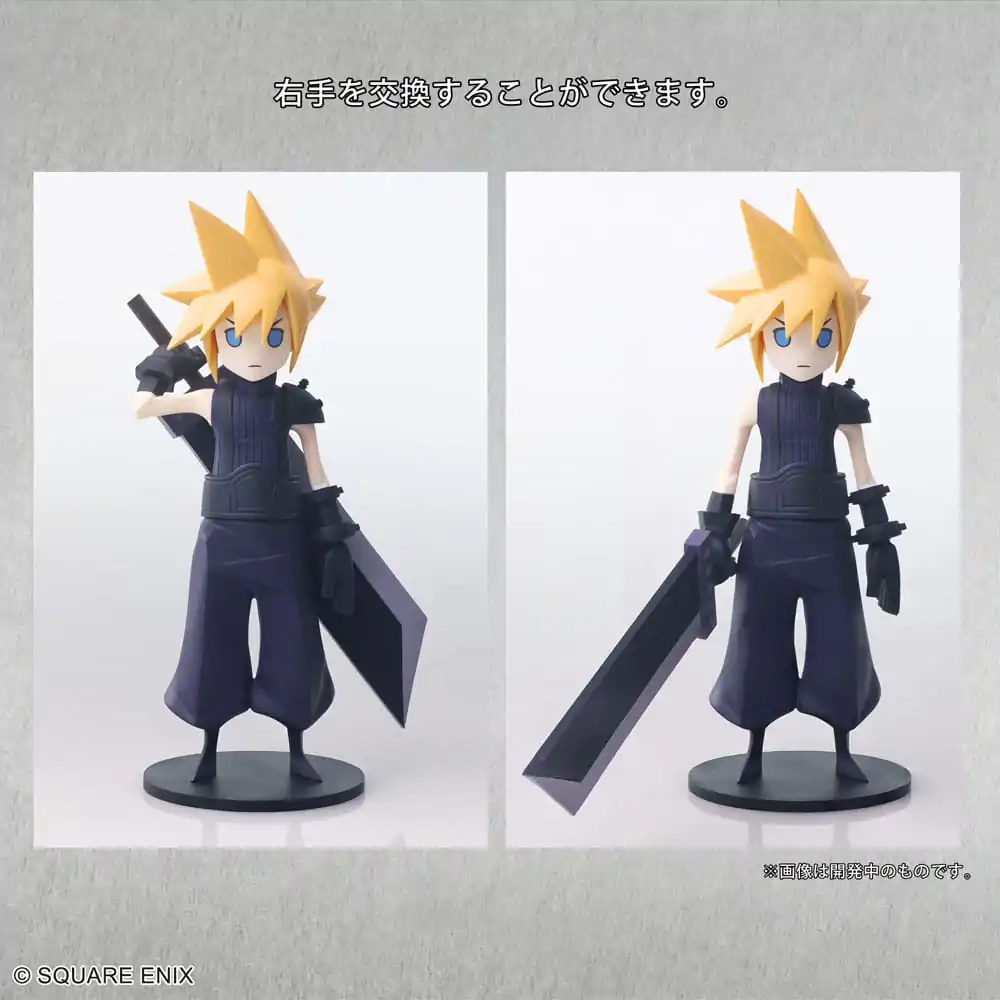 Final Fantasy VII Remake Static Arts Mini Statue Cloud Strife 15 cm termékfotó