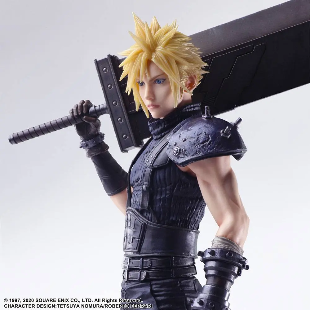 Final Fantasy VII Remake Static Arts Gallery Statue Cloud Strife 26 cm termékfotó