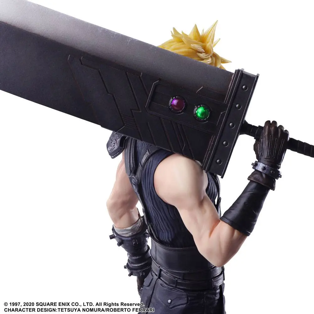 Final Fantasy VII Remake Static Arts Gallery Statue Cloud Strife 26 cm termékfotó