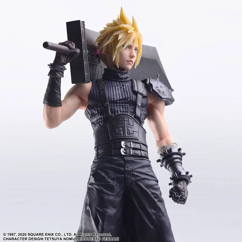 Final Fantasy VII Remake Static Arts Gallery Statue Cloud Strife 26 cm termékfotó