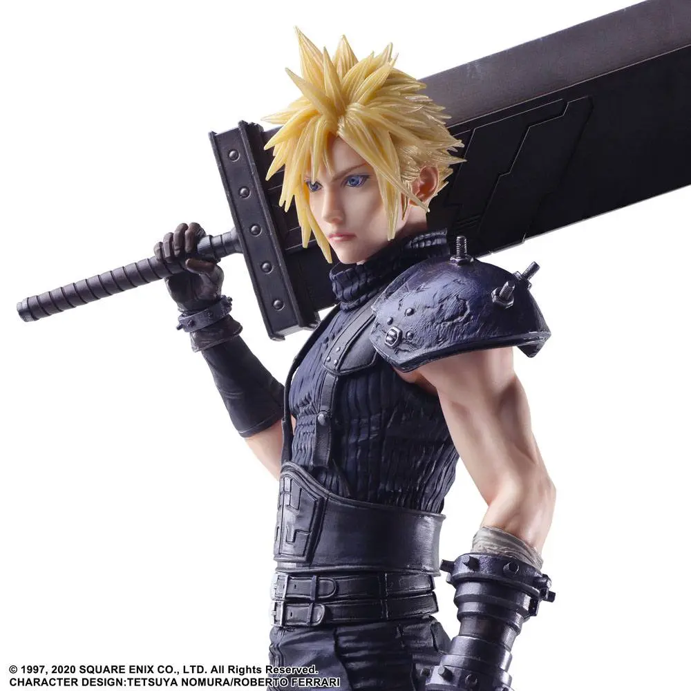 Final Fantasy VII Remake Static Arts Gallery Statue Cloud Strife 26 cm termékfotó