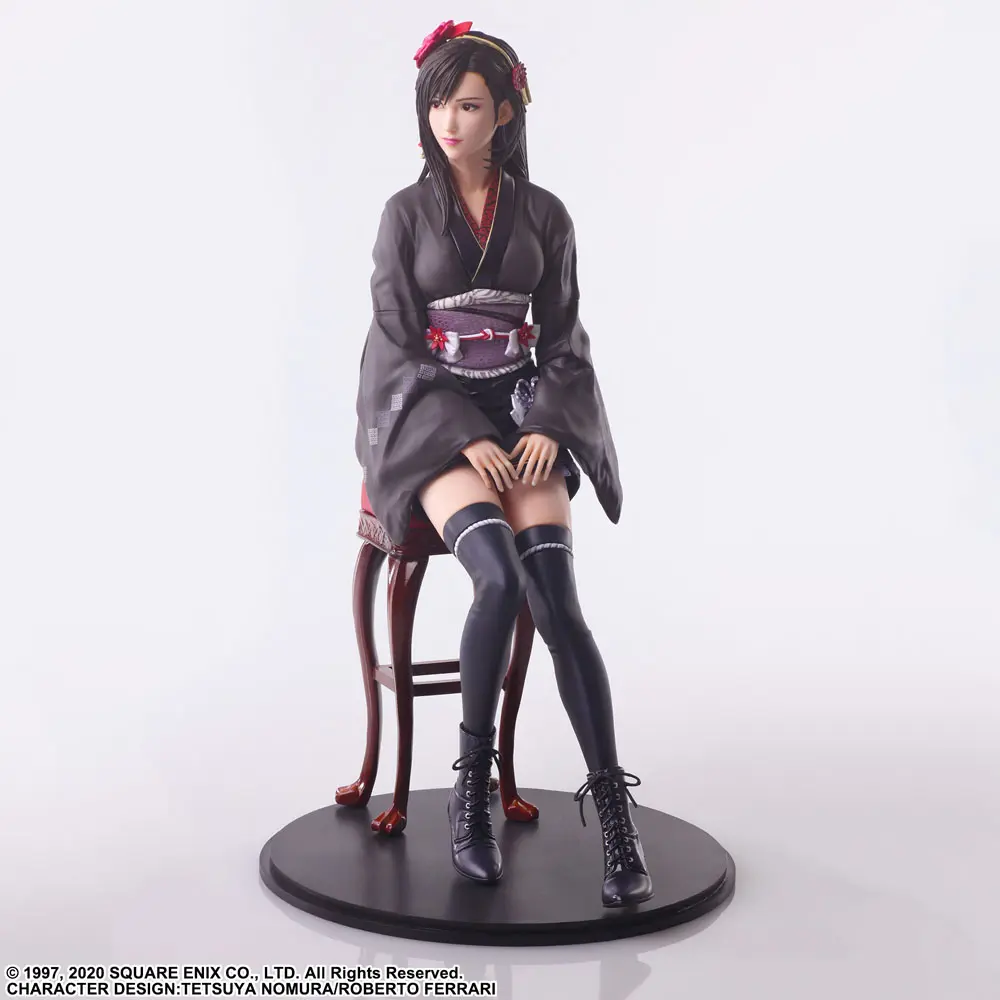 Final Fantasy VII Remake Static Arts Gallery Statue Tifa Lockhart Exotic Dress Ver. 23 cm Produktfoto