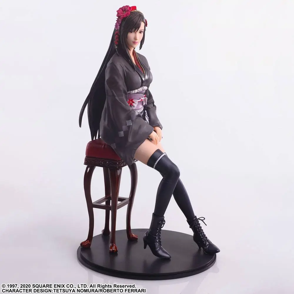 Final Fantasy VII Remake Static Arts Gallery Statue Tifa Lockhart Exotic Dress Ver. 23 cm Produktfoto