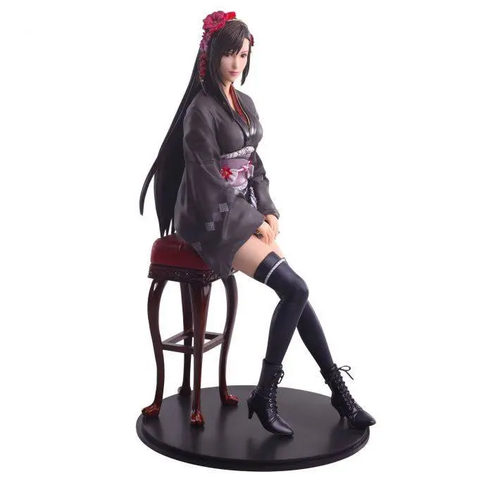 Final Fantasy VII Remake Static Arts Gallery Statue Tifa Lockhart Exotic Dress Ver. 23 cm Produktfoto