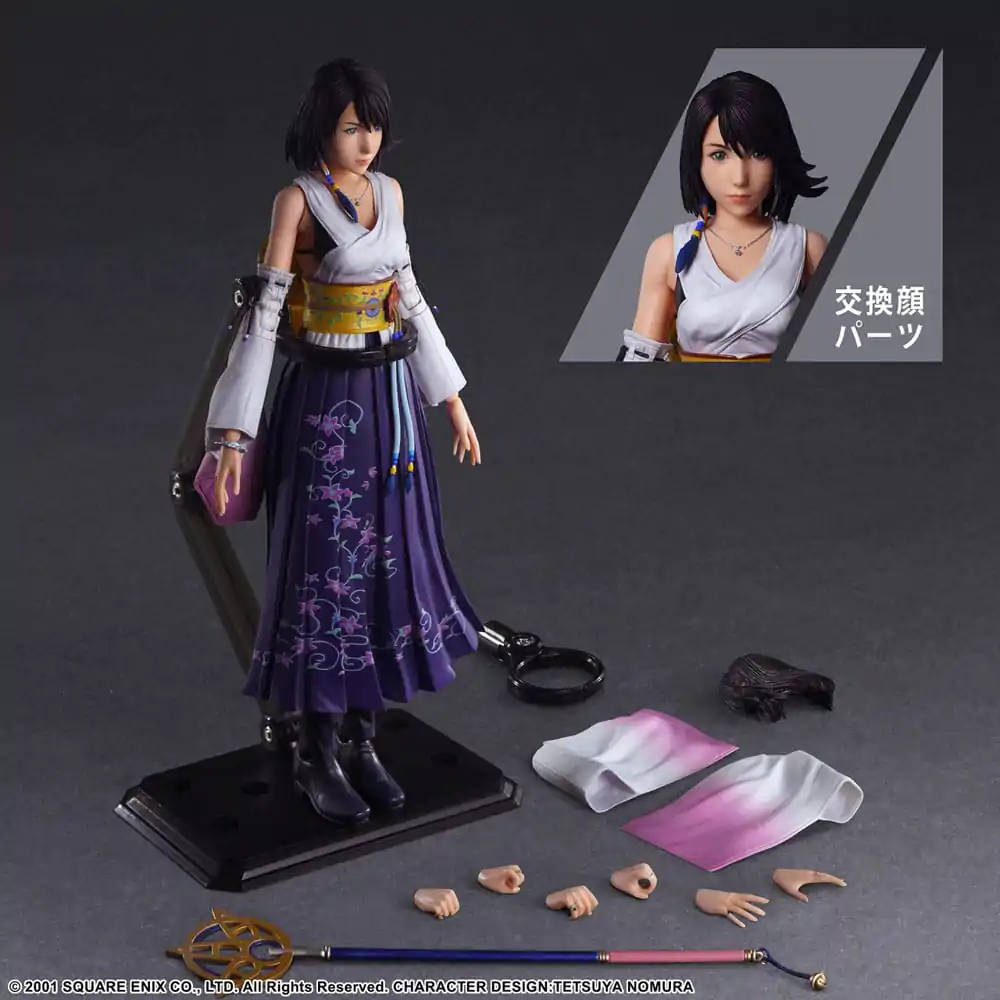 Final Fantasy X Play Arts Kai Actionfigur Yuna 25 cm Produktfoto