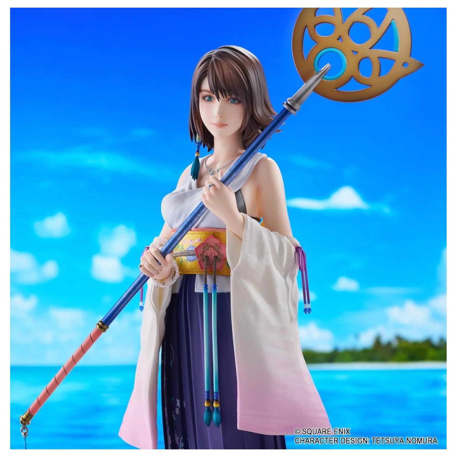 Final Fantasy X Yuna Skalierte Figur 26cm Produktfoto