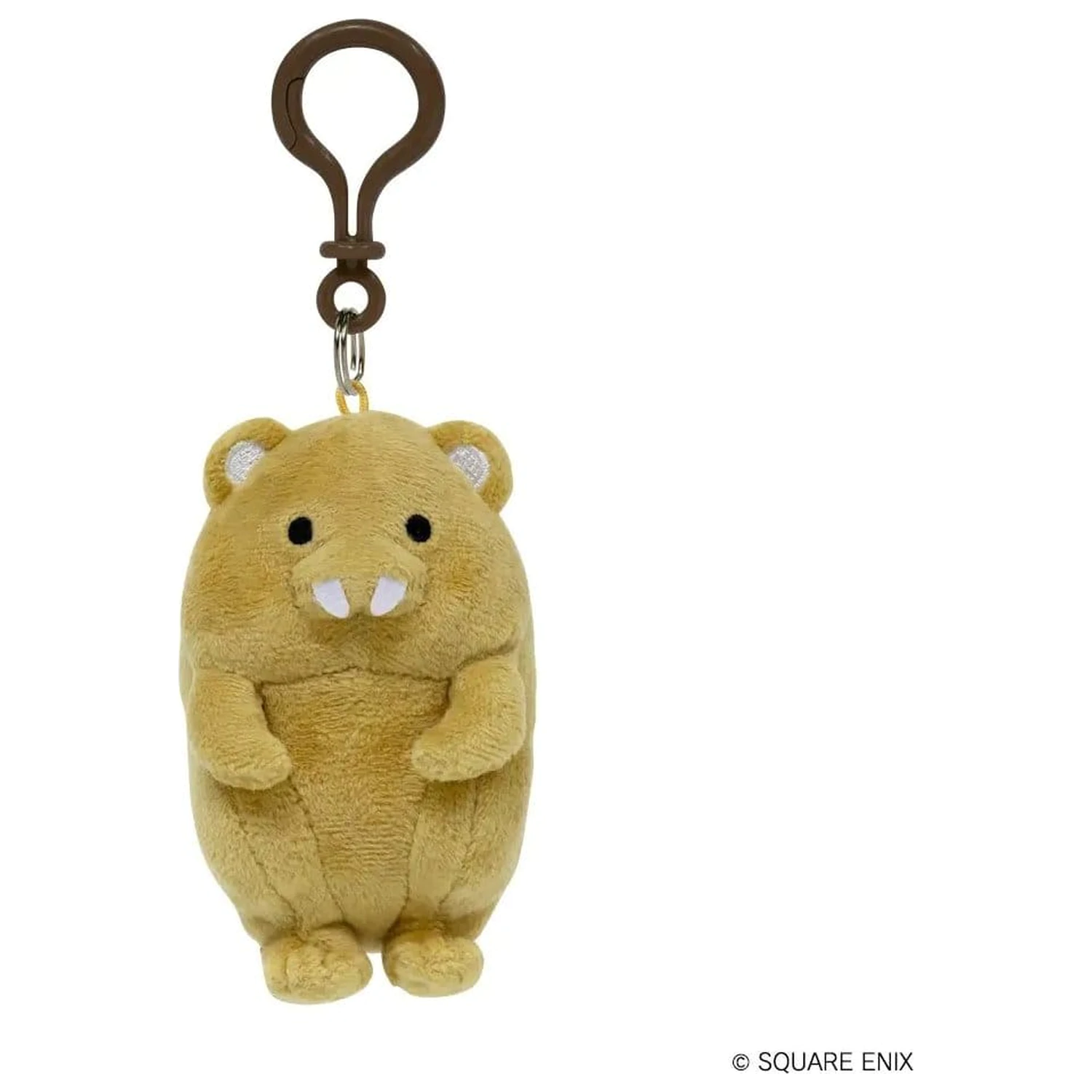 Final Fantasy XIV Plüsch-Schlüsselanhänger Giant Beaver Produktfoto
