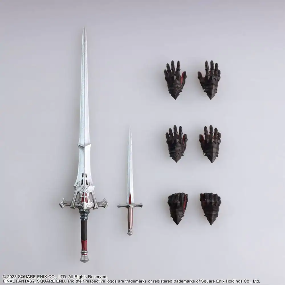 Final Fantasy XVI Bring Arts Actionfiguren Set Clive Rosfield & Torgal termékfotó