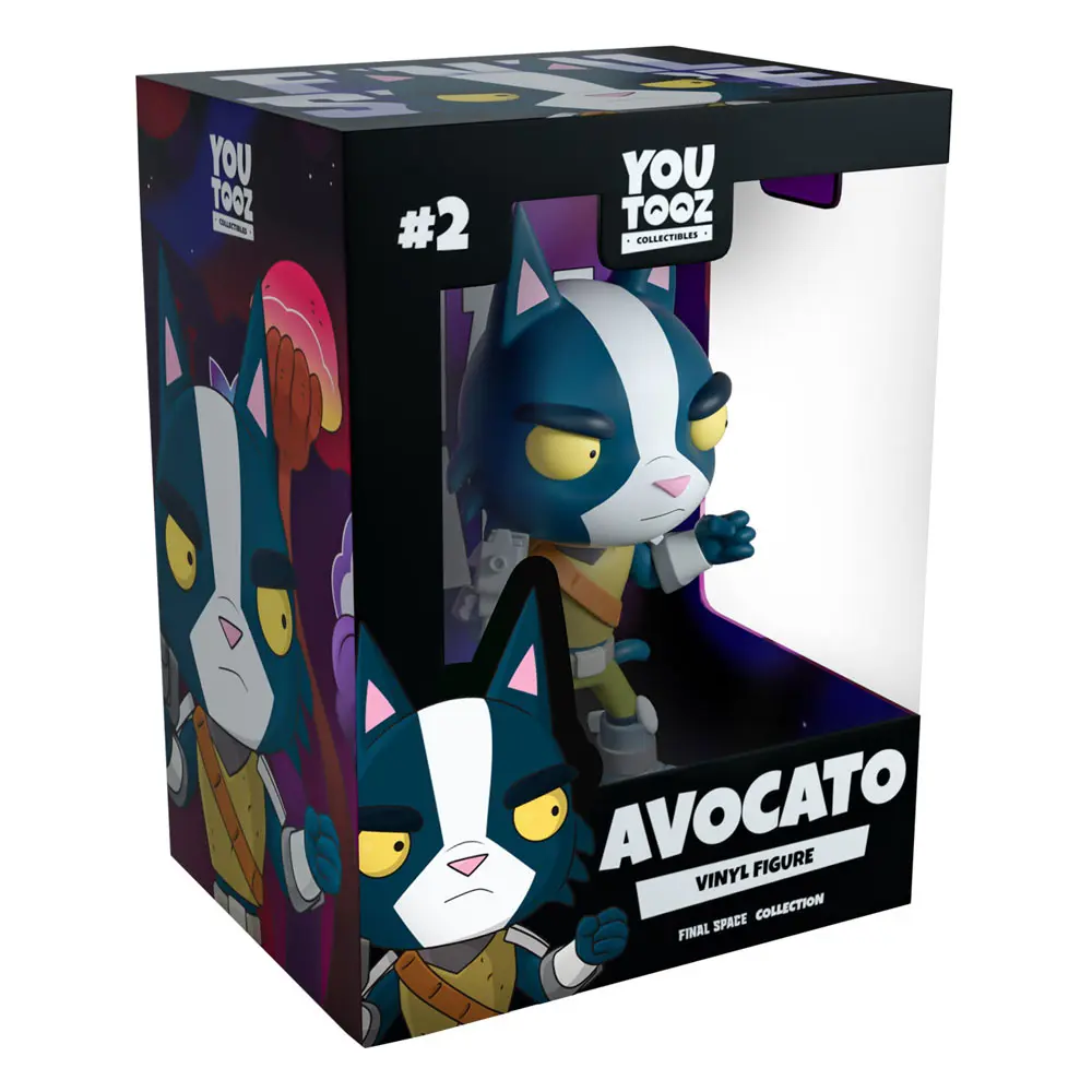 Final Space Vinyl Figur Avocato 11 cm Produktfoto