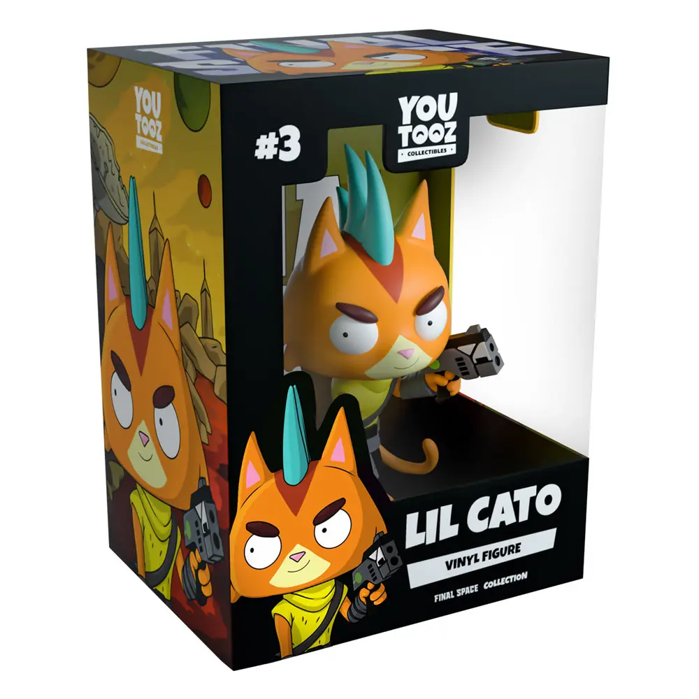 Final Space Vinyl Figur Lil Cato 9 cm Produktfoto