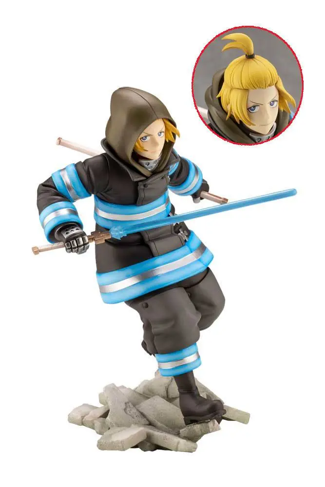 Fire Force ARTFXJ Statue 1/8 Arthur Boyle Bonus Edition 20 cm Produktfoto