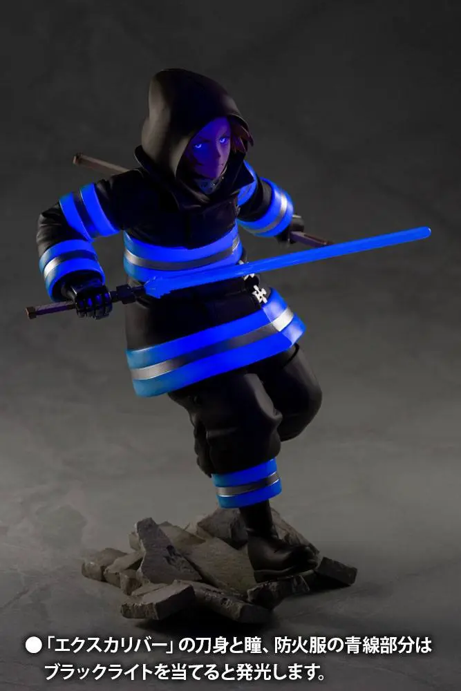 Fire Force ARTFXJ Statue 1/8 Arthur Boyle Bonus Edition 20 cm Produktfoto
