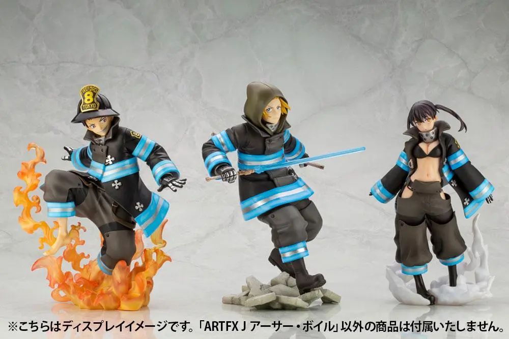 Fire Force ARTFXJ Statue 1/8 Arthur Boyle Bonus Edition 20 cm Produktfoto