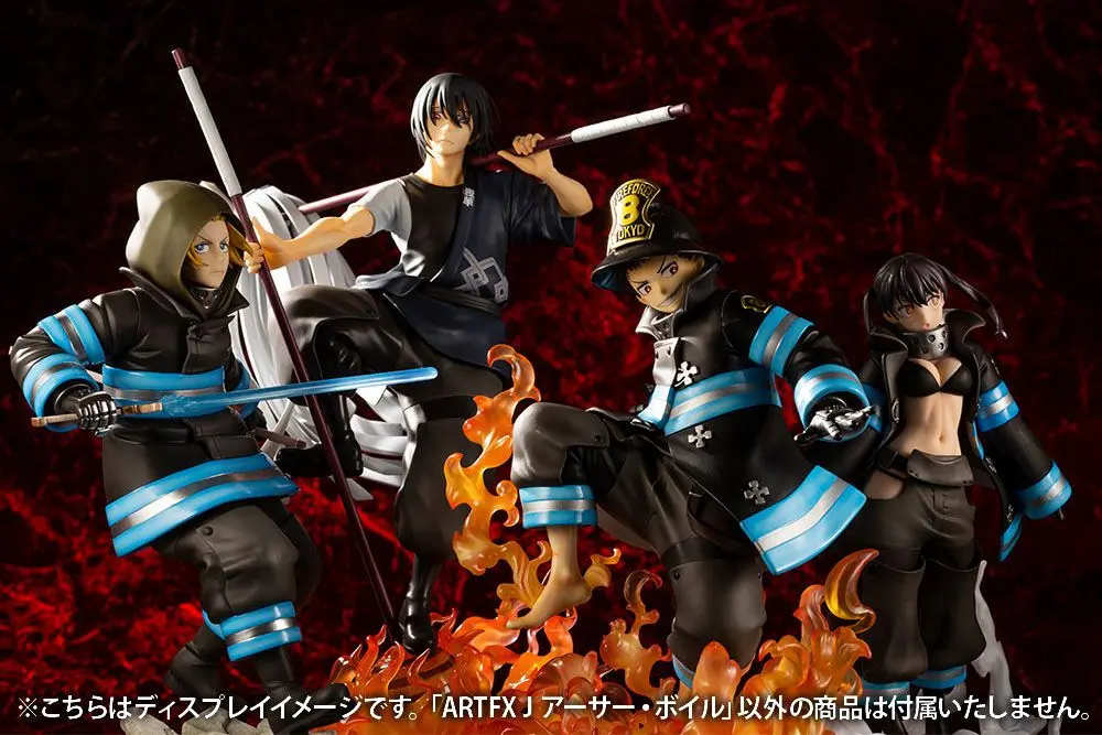 Fire Force ARTFXJ Statue 1/8 Arthur Boyle Bonus Edition 20 cm Produktfoto