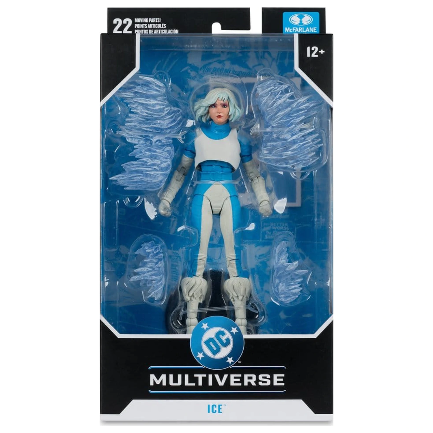 Fire & Ice: Welcome to Smallville DC Multiverse Actionfigur Ice 17 cm Produktfoto