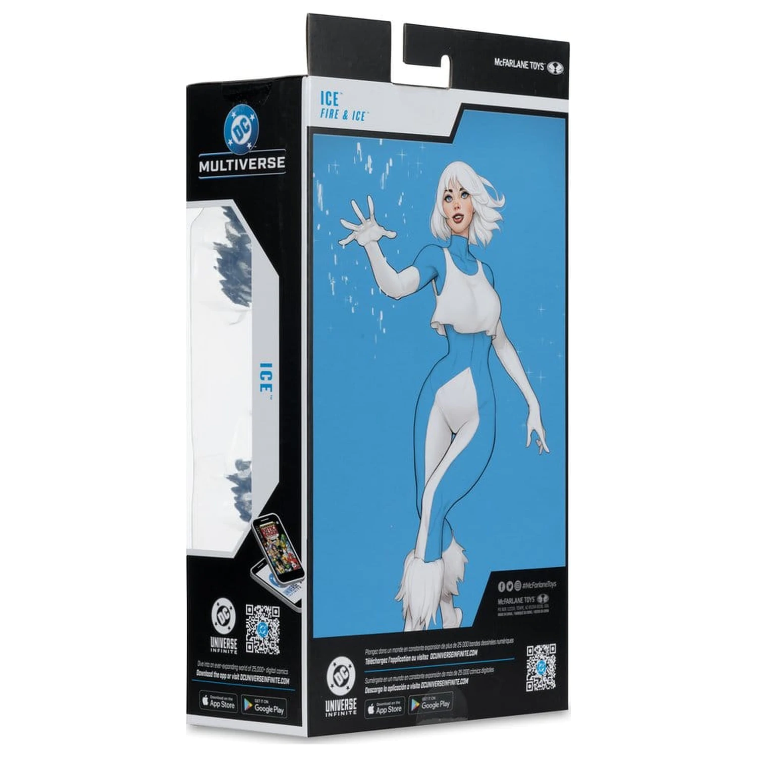 Fire & Ice: Welcome to Smallville DC Multiverse Actionfigur Ice 17 cm Produktfoto