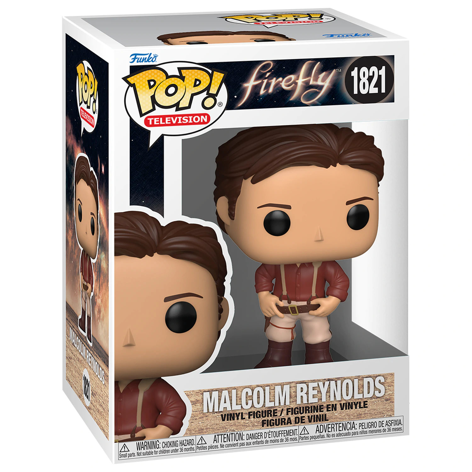 Firefly Funko POP! TV Vinyl Figur Malcolm Reynolds 9 cm Produktfoto