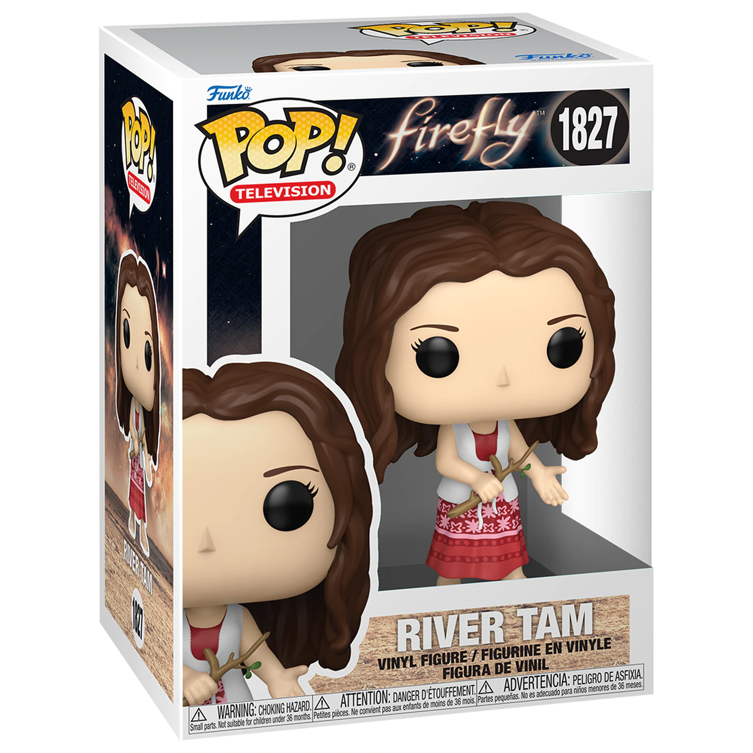Firefly Funko POP! TV Vinyl Figuren River Tam 9 cm Produktfoto