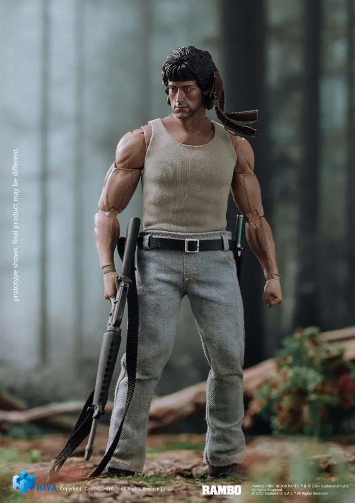 Rambo Exquisite Super Actionfigur 1/12 John Rambo 16 cm termékfotó