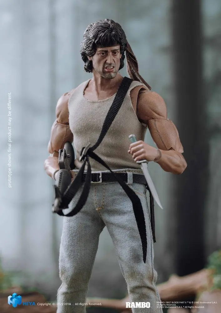 Rambo Exquisite Super Actionfigur 1/12 John Rambo 16 cm termékfotó