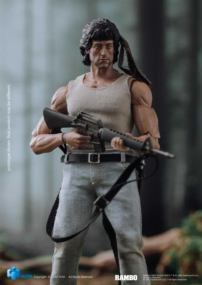 Rambo Exquisite Super Actionfigur 1/12 John Rambo 16 cm termékfotó