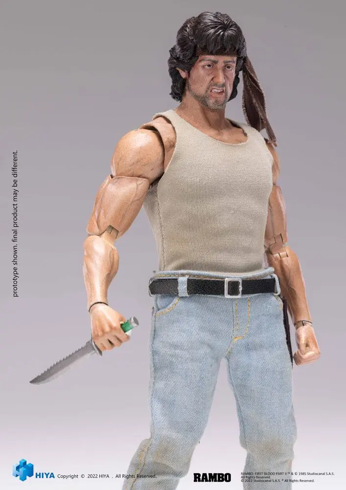 Rambo Exquisite Super Actionfigur 1/12 John Rambo 16 cm termékfotó