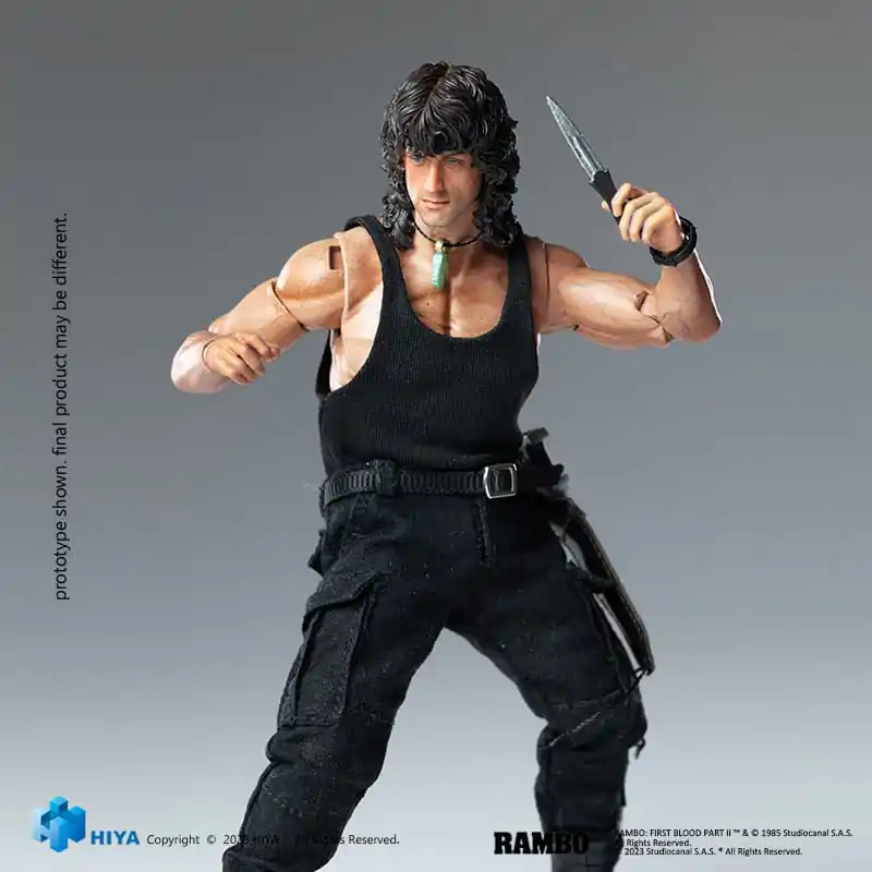 Rambo Exquisite Super Series Actionfigur 1/12 First Blood III John Rambo 16 cm termékfotó