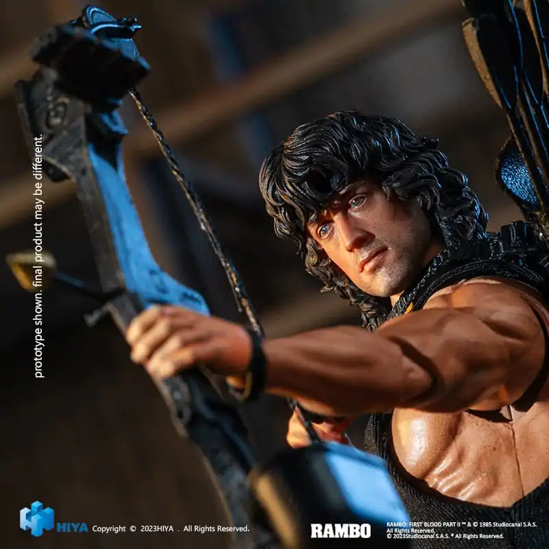 Rambo Exquisite Super Series Actionfigur 1/12 First Blood III John Rambo 16 cm termékfotó