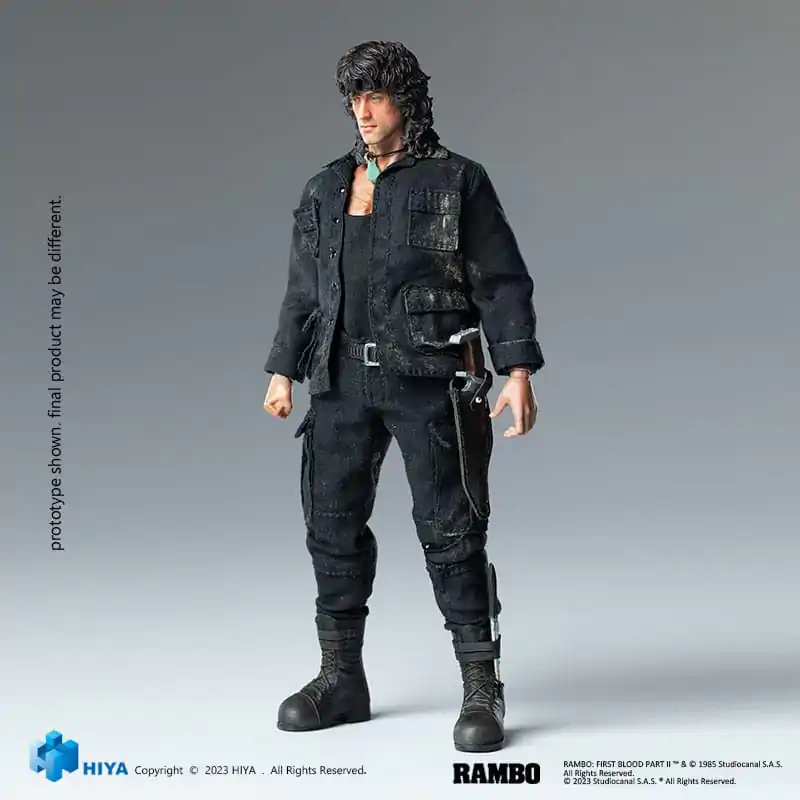 Rambo Exquisite Super Series Actionfigur 1/12 First Blood III John Rambo 16 cm termékfotó