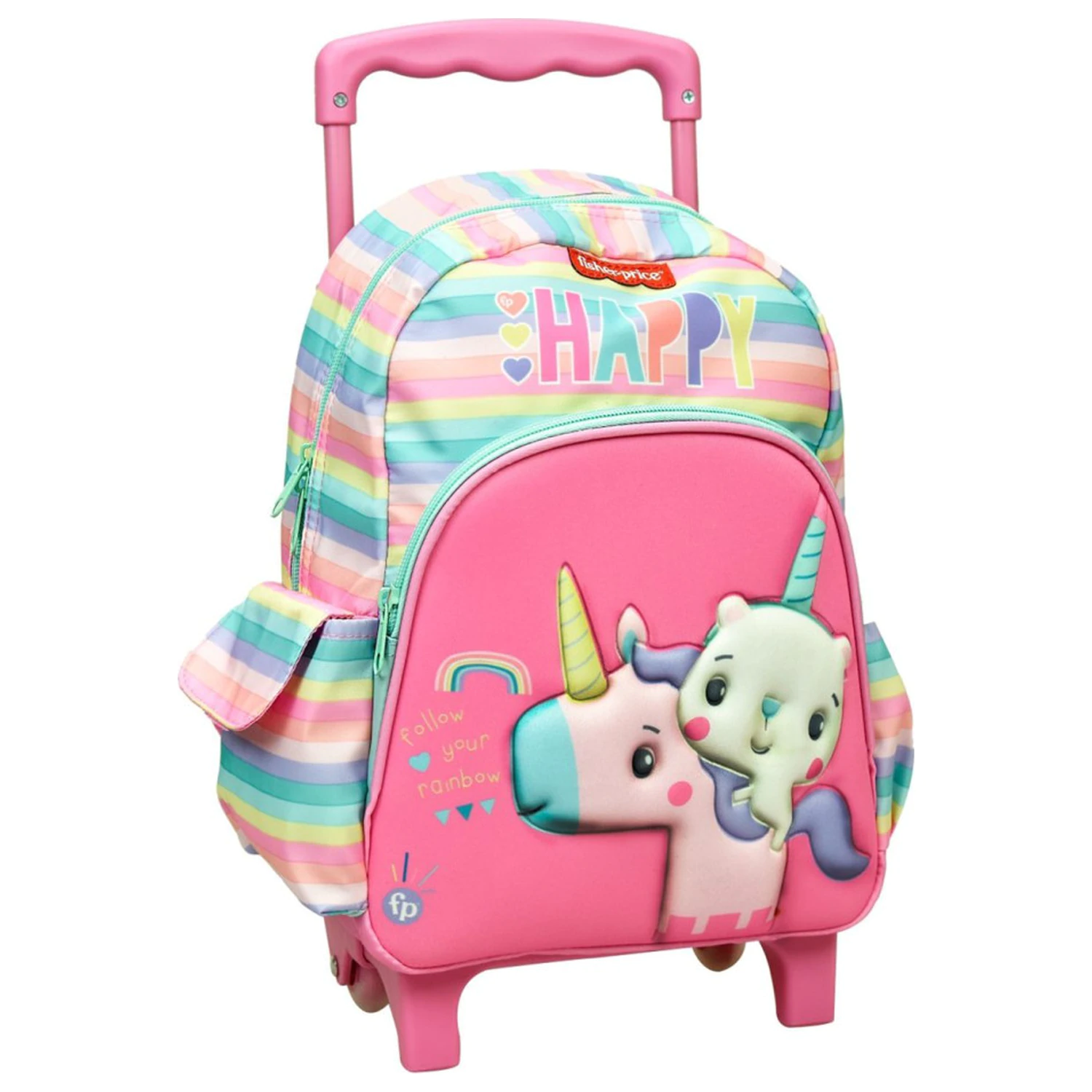 Fisher-Price Animals Unicorn Rolling Vorschule Rucksack, Tasche 30 cm Produktfoto
