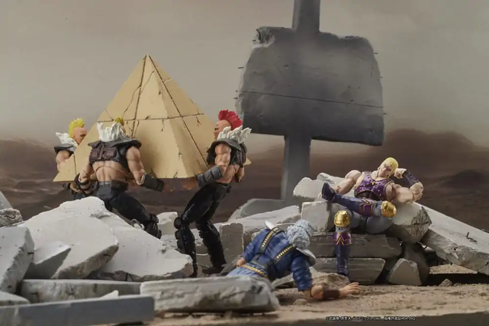 Fist of the North Star Digaction Actionfigur Thouzer 8 cm Produktfoto