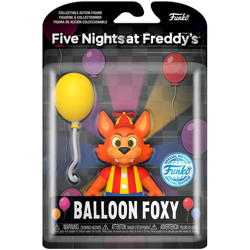 Five Nights at Freddy's Actionfigur Balloon Foxy 13 cm termékfotó