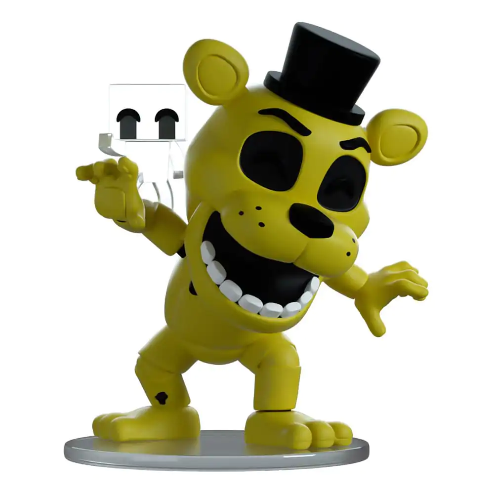Five Night's at Freddy Vinyl Figur Haunted Golden Freddy 10 cm Produktfoto