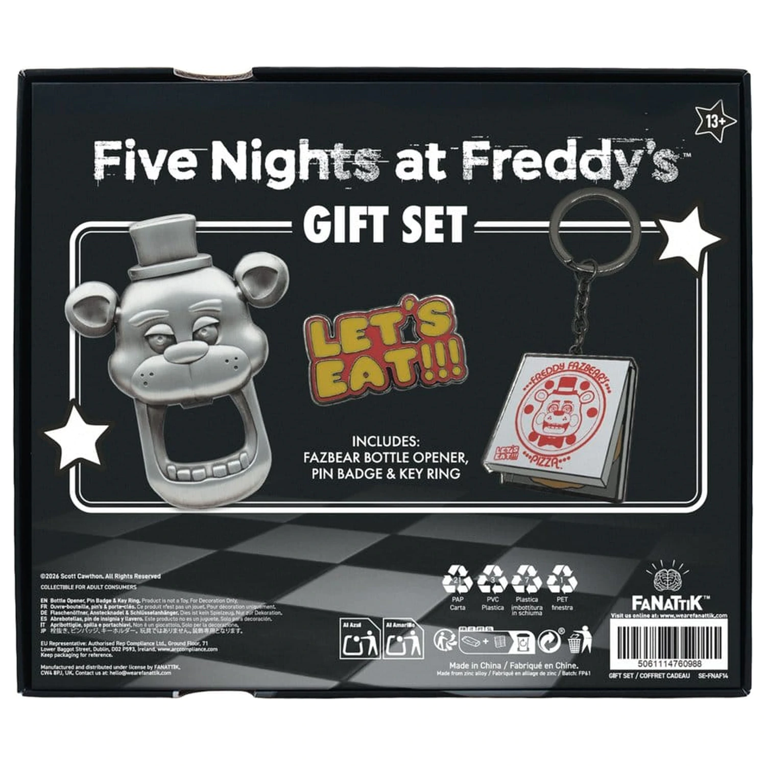 Five Nights at Freddy's Geschenkset Produktfoto