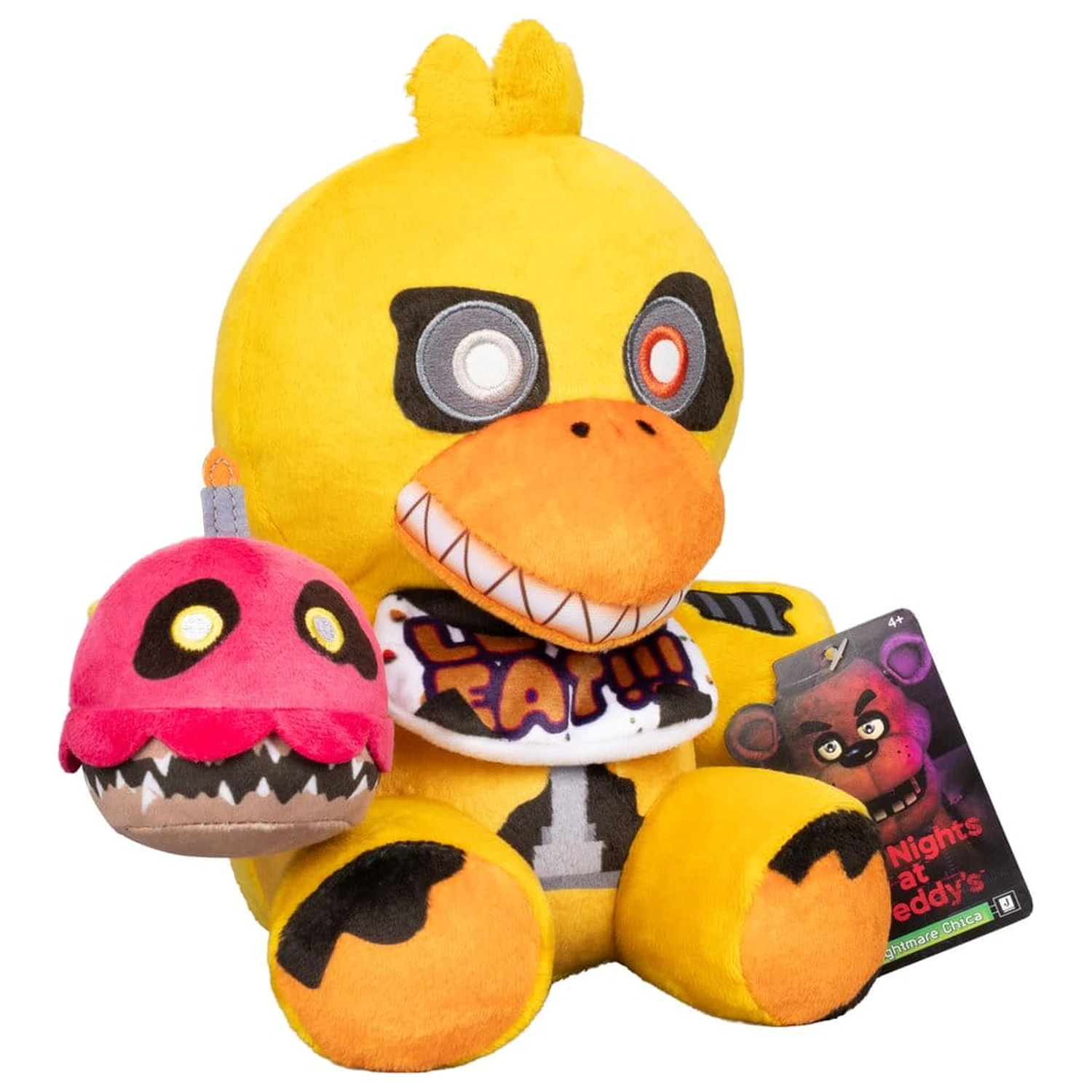 Five Nights at Freddy's Core Plüsch Nightmare Chica (FNAF 4) 20 cm Produktfoto