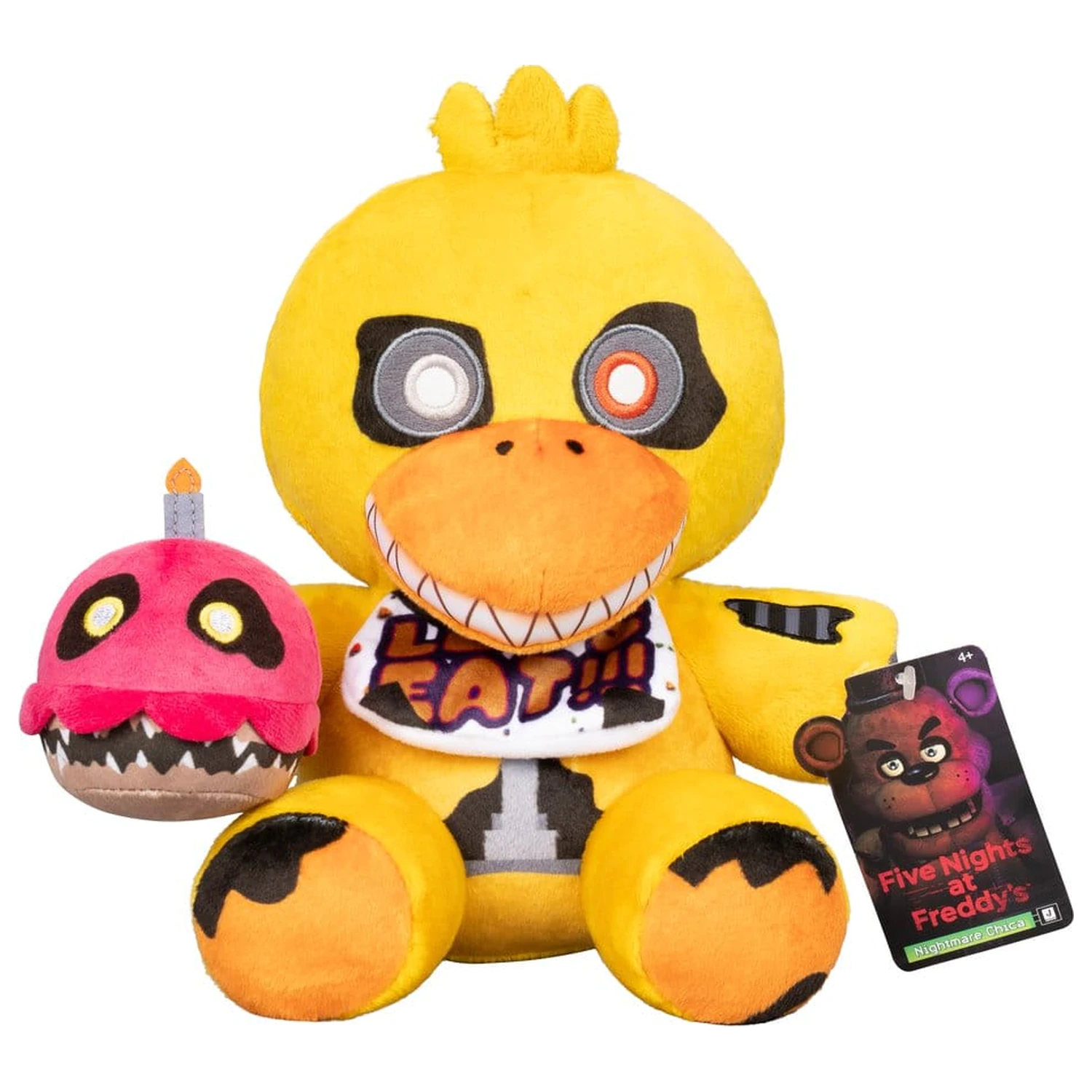 Five Nights at Freddy's Core Plüsch Nightmare Chica (FNAF 4) 20 cm Produktfoto