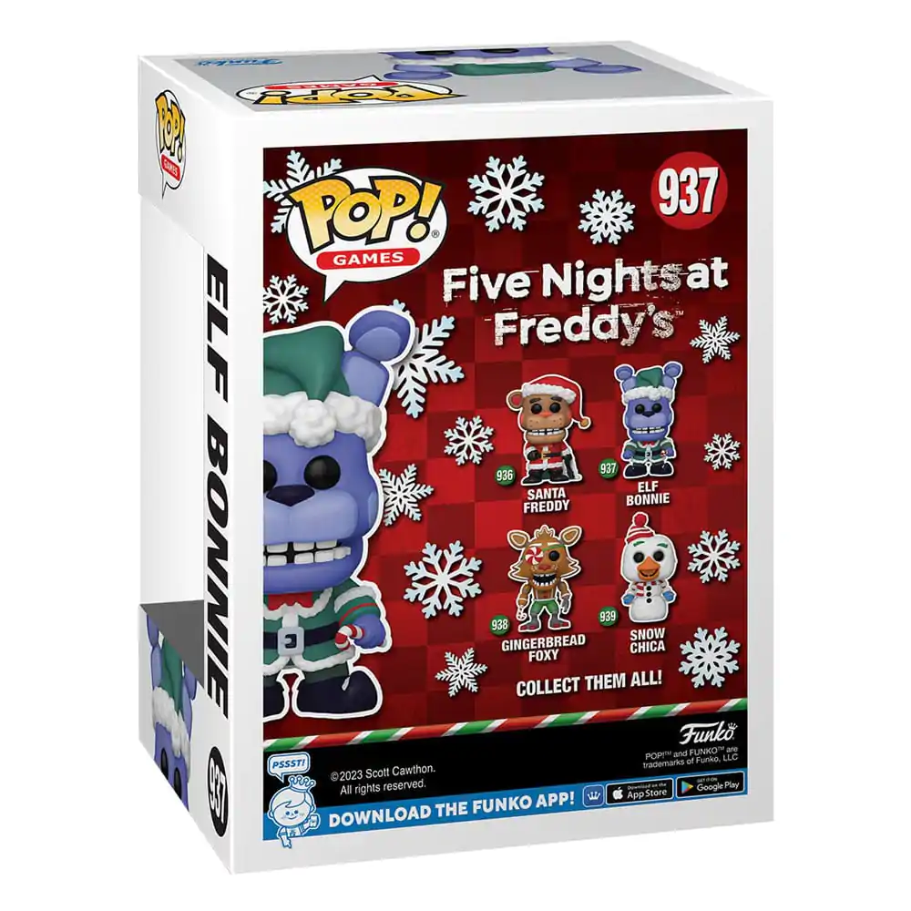 Five Nights at Freddy's POP! Games Vinyl Figur Holiday Bonnie 9 cm [BESCHÄDIGTES PAKET] termékfotó