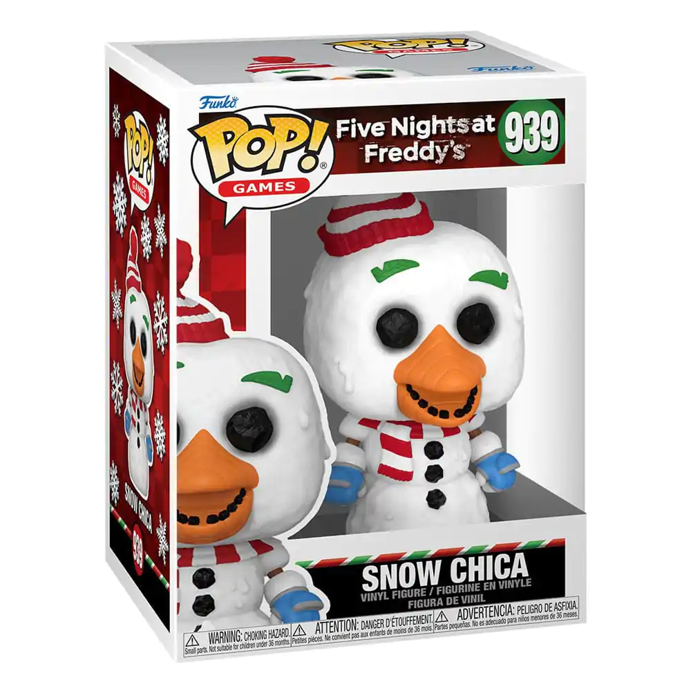 Five Nights at Freddy's POP! Games Vinyl Figur Holiday Chica 9 cm termékfotó