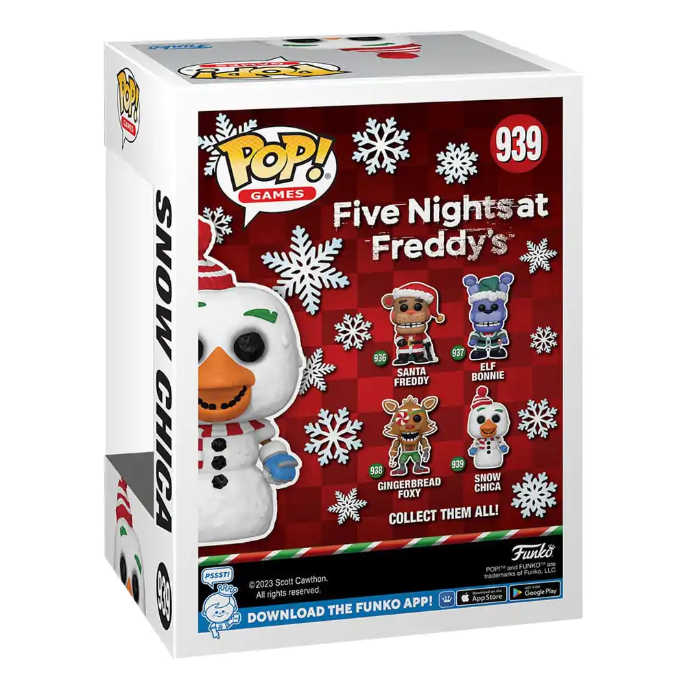 Five Nights at Freddy's POP! Games Vinyl Figur Holiday Chica 9 cm termékfotó