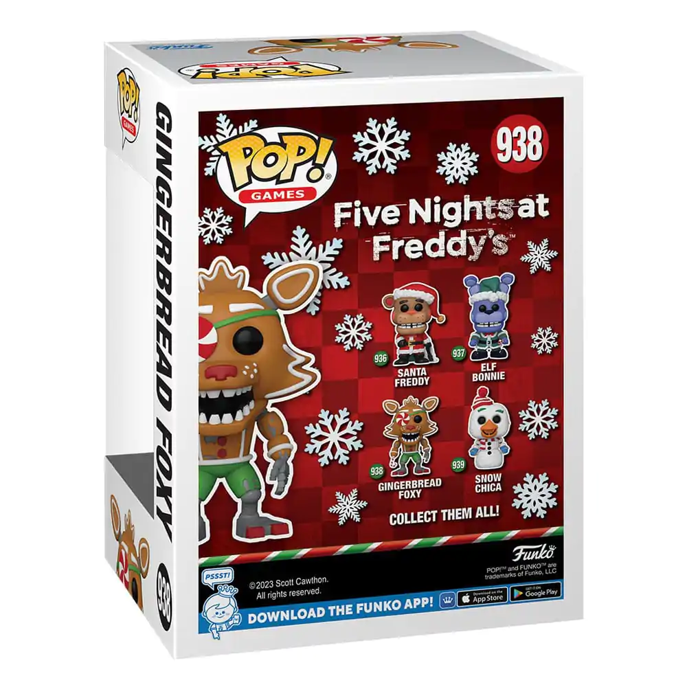 Five Nights at Freddy's POP! Games Vinyl Figur Holiday Foxy 9 cm termékfotó