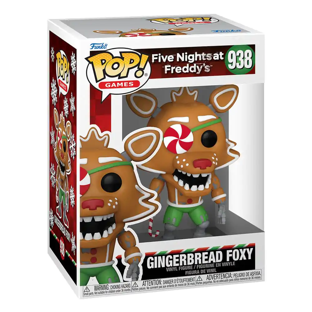 Five Nights at Freddy's POP! Games Vinyl Figur Holiday Foxy 9 cm termékfotó