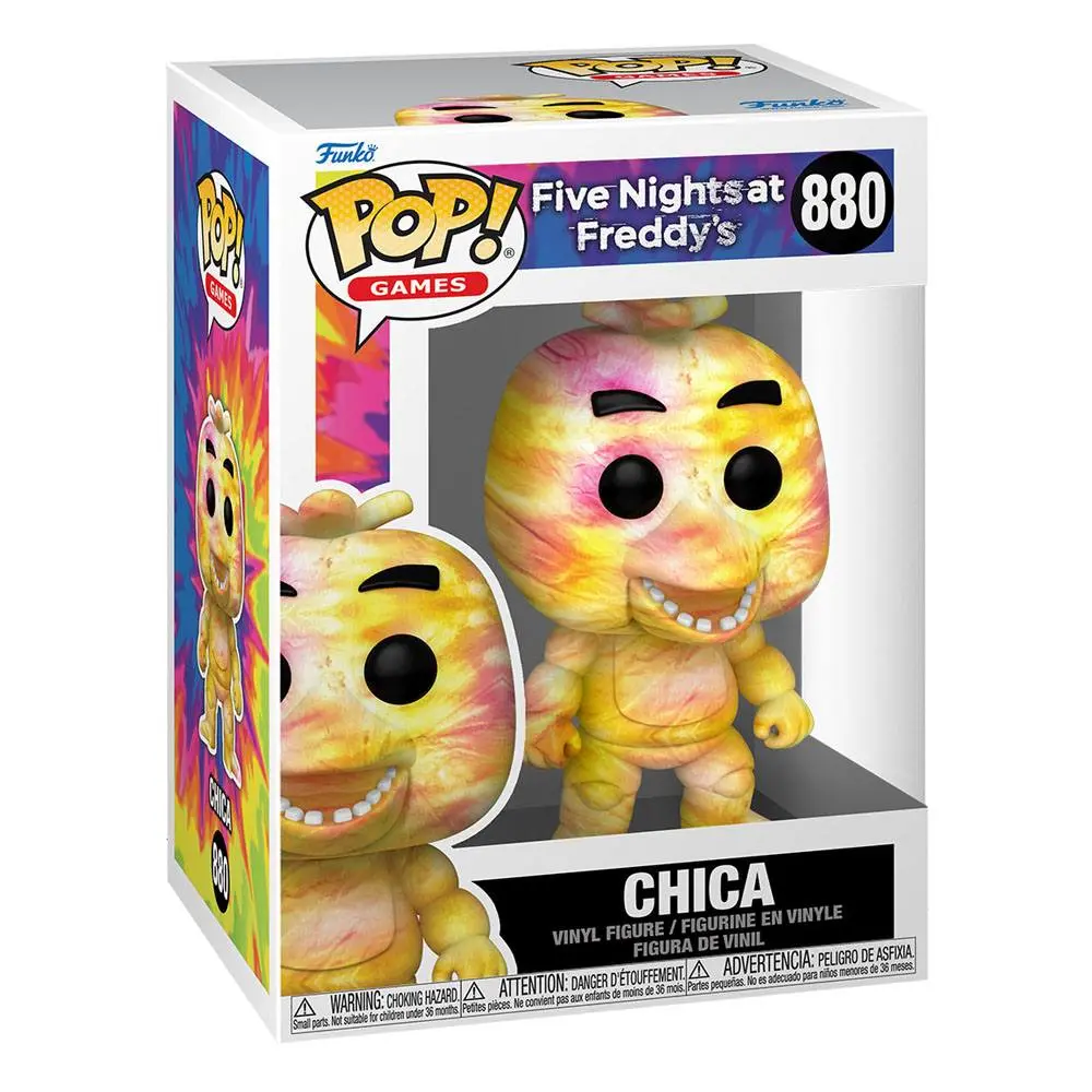 Five Nights at Freddy's POP! Games Vinyl Figur TieDye Chica 9 cm Produktfoto