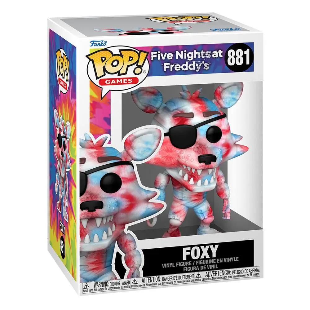 Five Nights at Freddy's POP! Games Vinyl Figur TieDye Foxy 9 cm termékfotó
