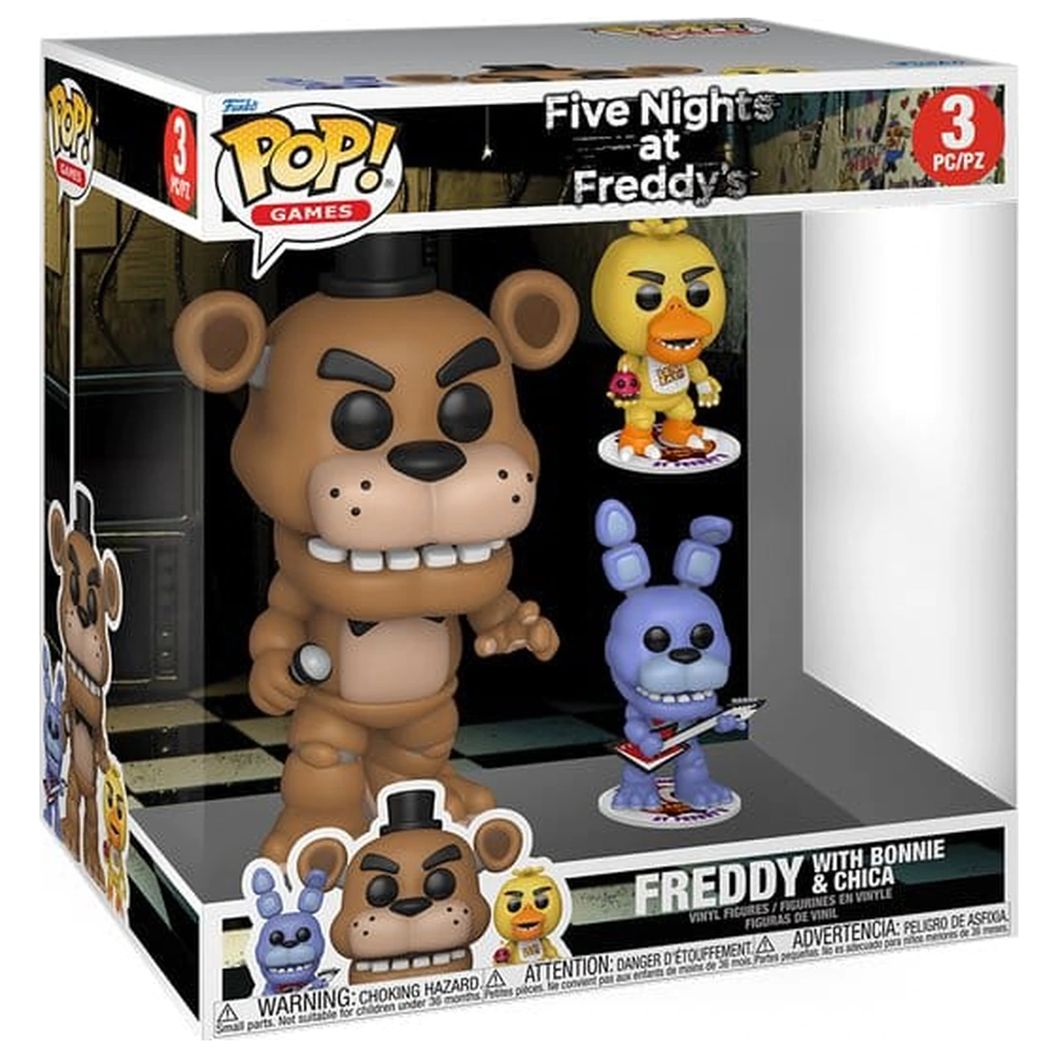 Five Nights at Freddy's Funko POP! Vinyl Jumbo und Buddy Figur Produktfoto