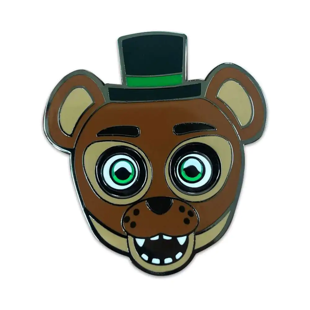 Five Nights at Freddy's Pin Anstecknadel Popgoes The Weasel Glow in the Drak Spinning 5 cm Produktfoto