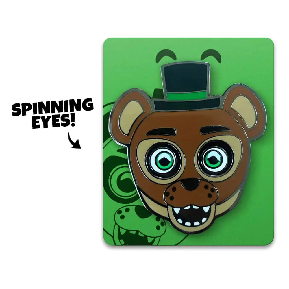 Five Nights at Freddy's Pin Anstecknadel Popgoes The Weasel Glow in the Drak Spinning 5 cm Produktfoto